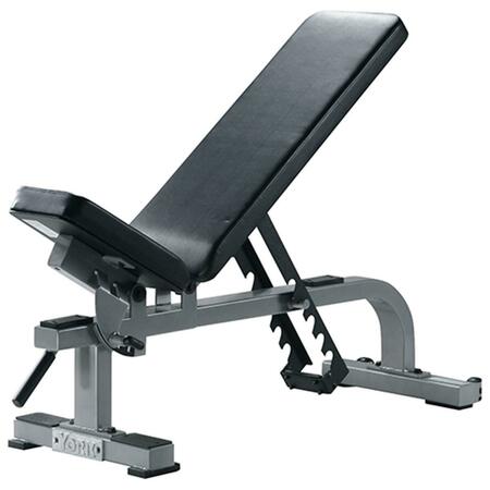 YORK BARBELL Flat to Incline Bench- White 54027